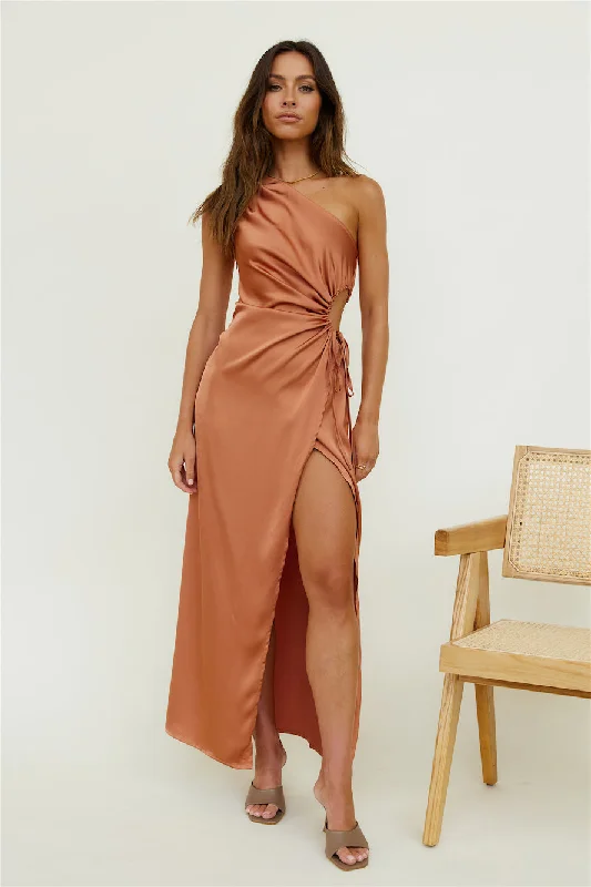 Althea Maxi Dress Brown