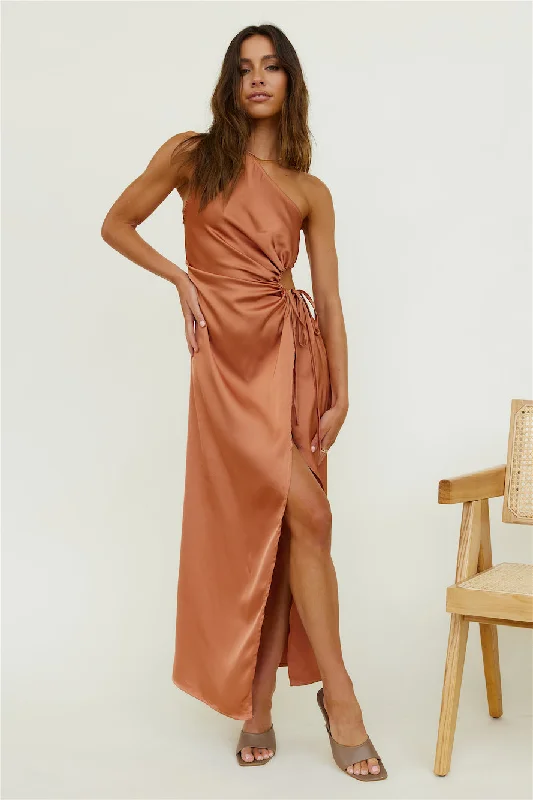 Althea Maxi Dress Brown