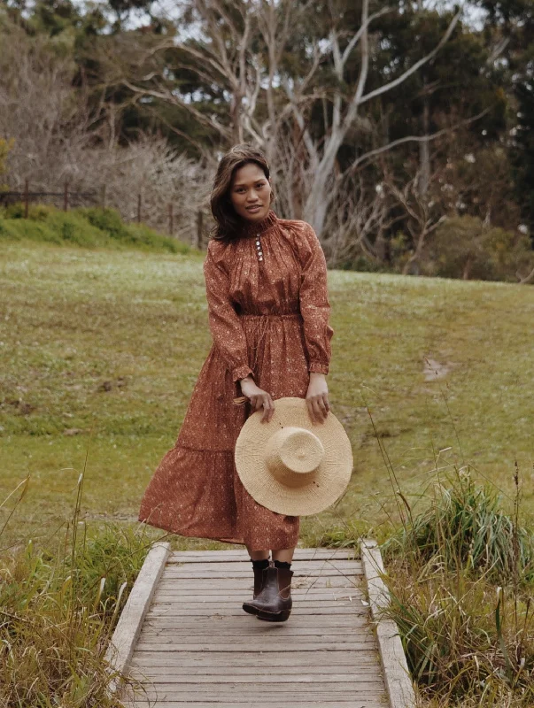 PRAIRIE DRESS ANTIQUE RUST