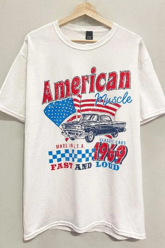 American Muscle Graphic Tee S-XL