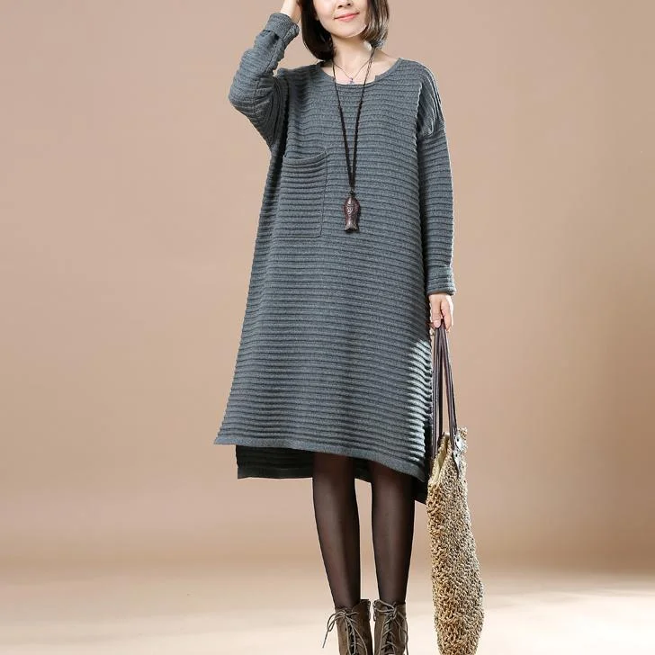 Gray sweaters oversized woman sweater dresses