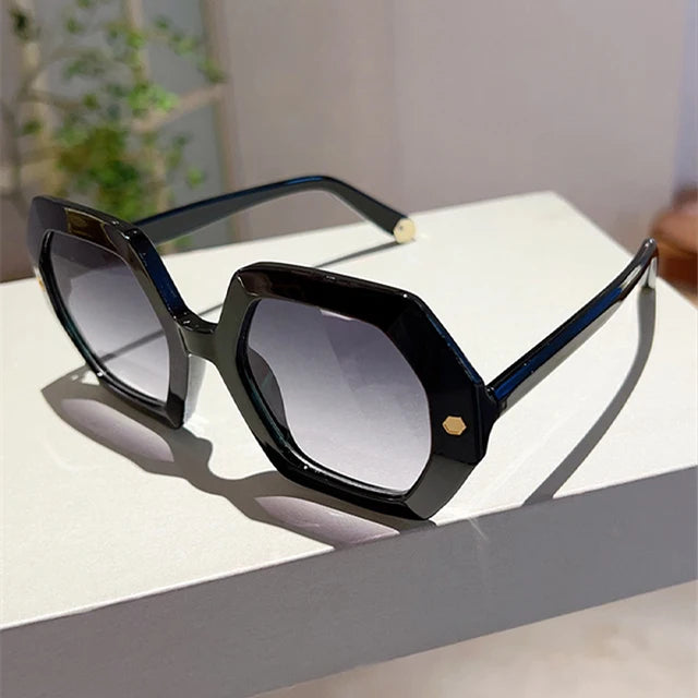 Julio Oversized Hexa Sunnies