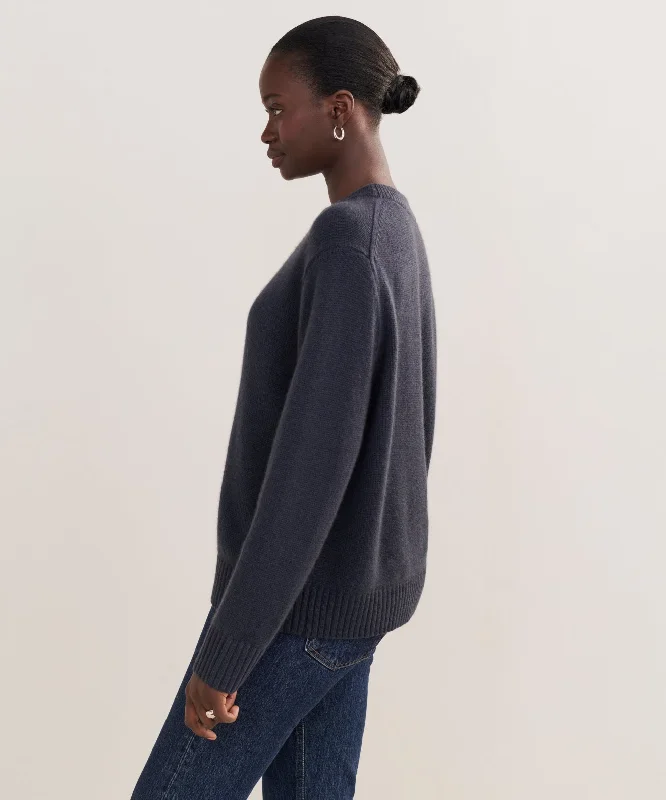 Cashmere Oversized Crewneck