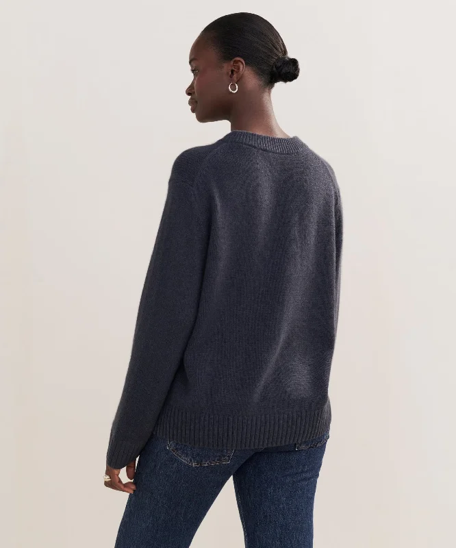 Cashmere Oversized Crewneck