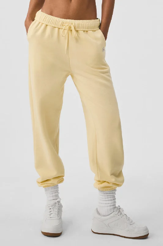 Accolade Sweatpant - Lemon Ice