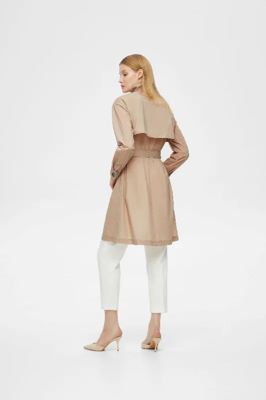 Women's UPF Single Breasted Trench 152