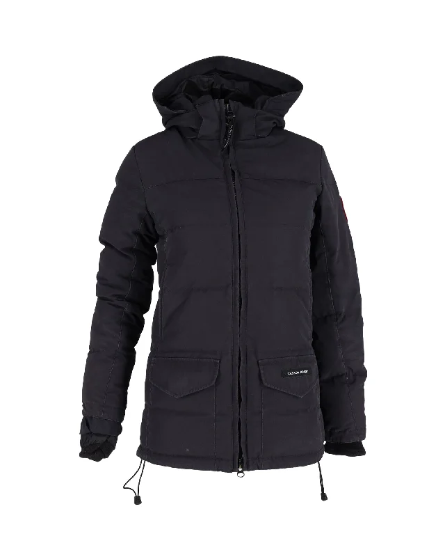 Canada Goose Solaris Parka in Black Polyester