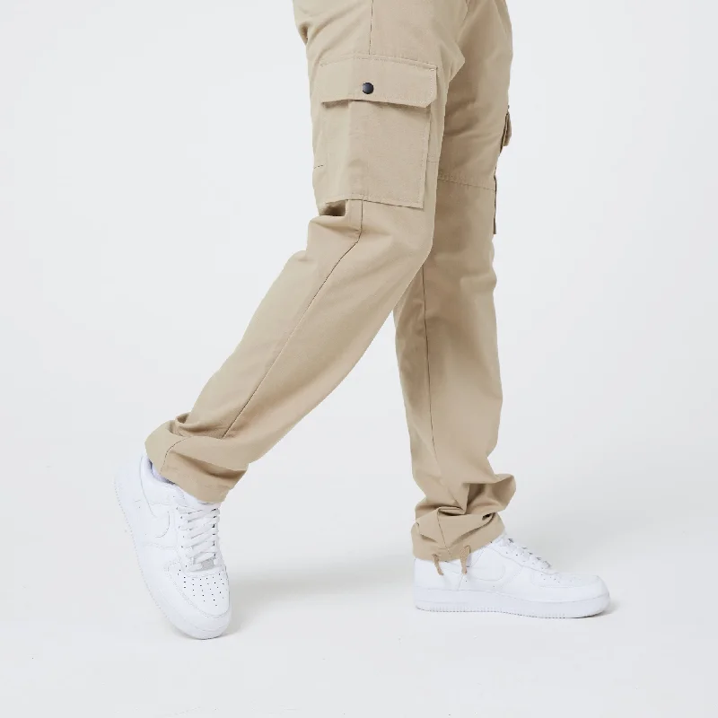 Ripstop Open Hem Cargo Pant | Sand