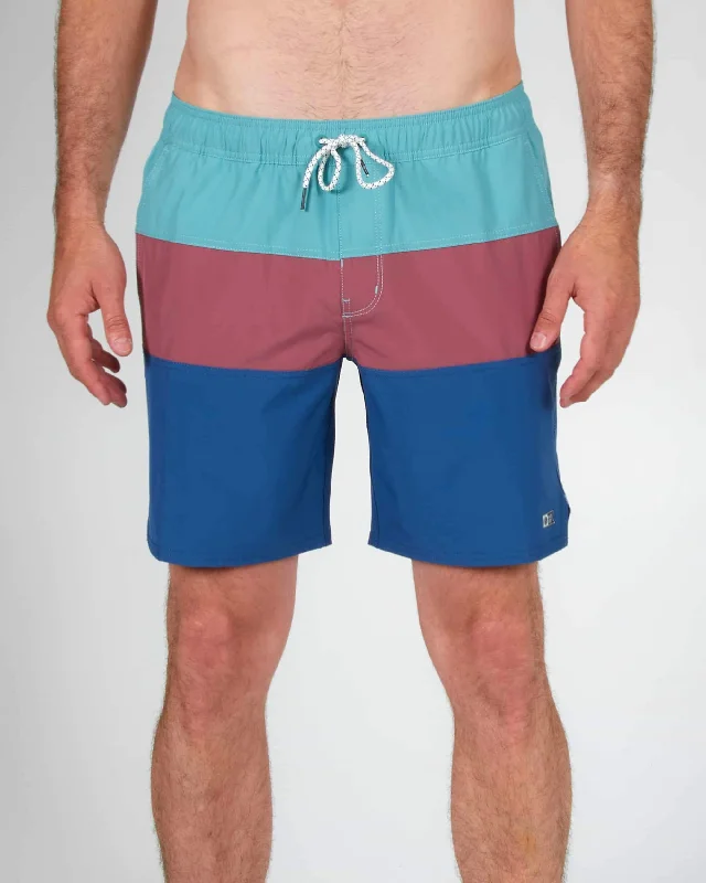 Beacons 2 Elastic Boardshort - Plum