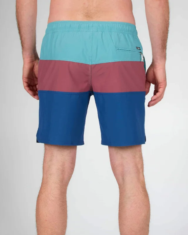 Beacons 2 Elastic Boardshort - Plum