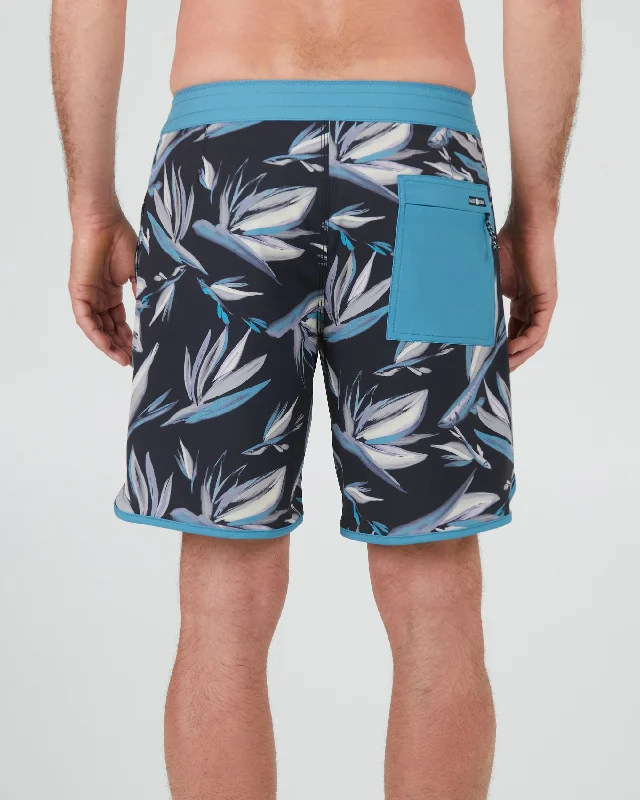 Breaker Boardshort - Black Blue