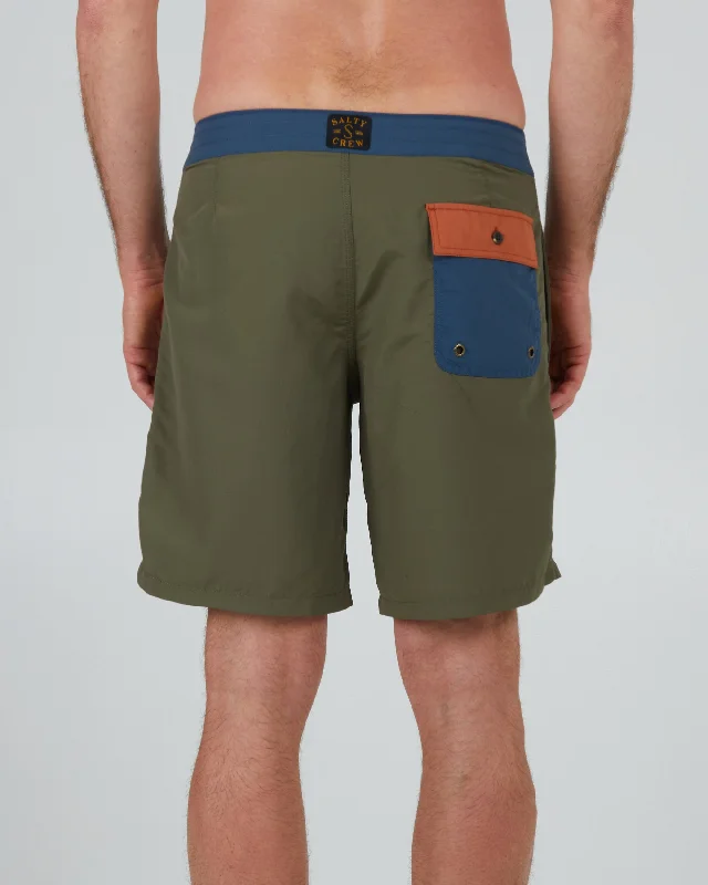 CLUBHOUSE BOARDSHORT - Olive