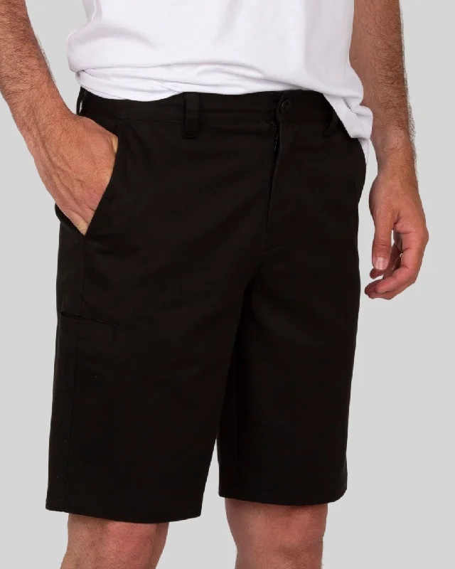 Deckhand Chino Walkshort - Black