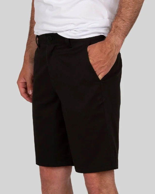 Deckhand Chino Walkshort - Black