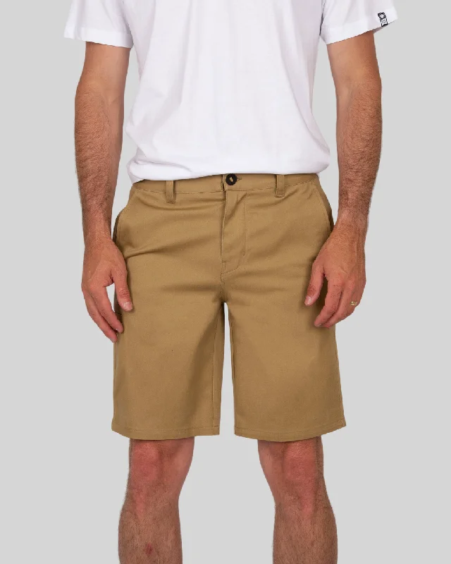 Deckhand Chino Walkshort - Workwear Brown