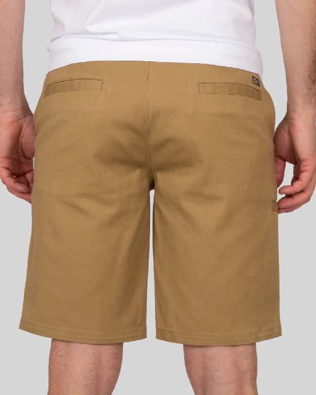 Deckhand Chino Walkshort - Workwear Brown