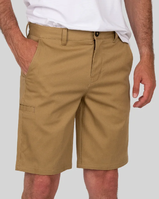 Deckhand Chino Walkshort - Workwear Brown