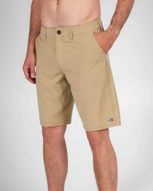 Drifter 2 Solid Hybrid Short - Khaki