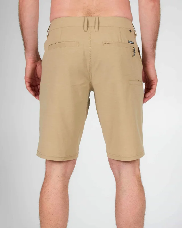 Drifter 2 Solid Hybrid Short - Khaki