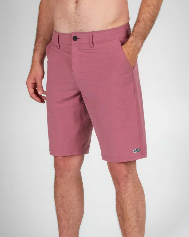 Drifter 2 Solid Hybrid Short - Plum