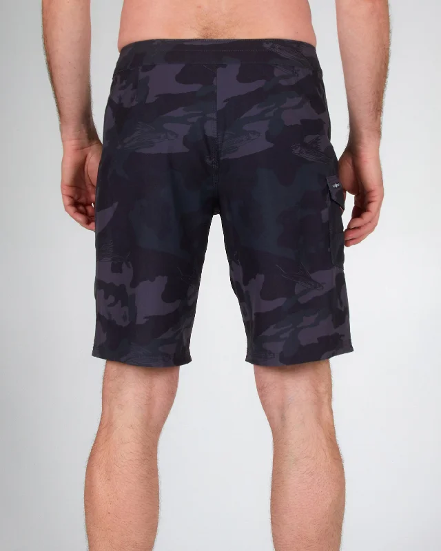 Lowtide Boardshort - Black Camo