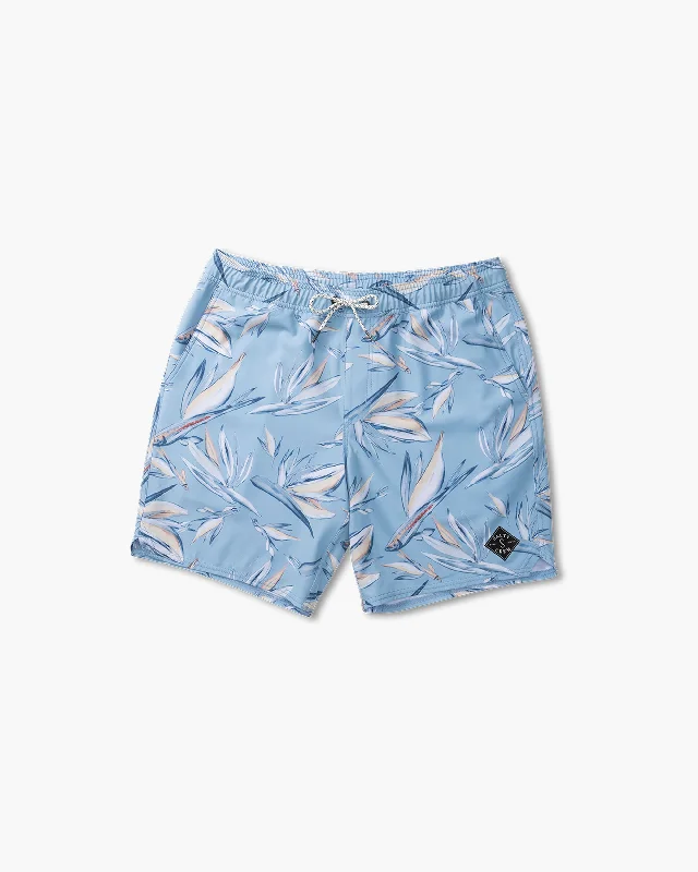 Lowtide Boys Elastic Boardshort - Blue