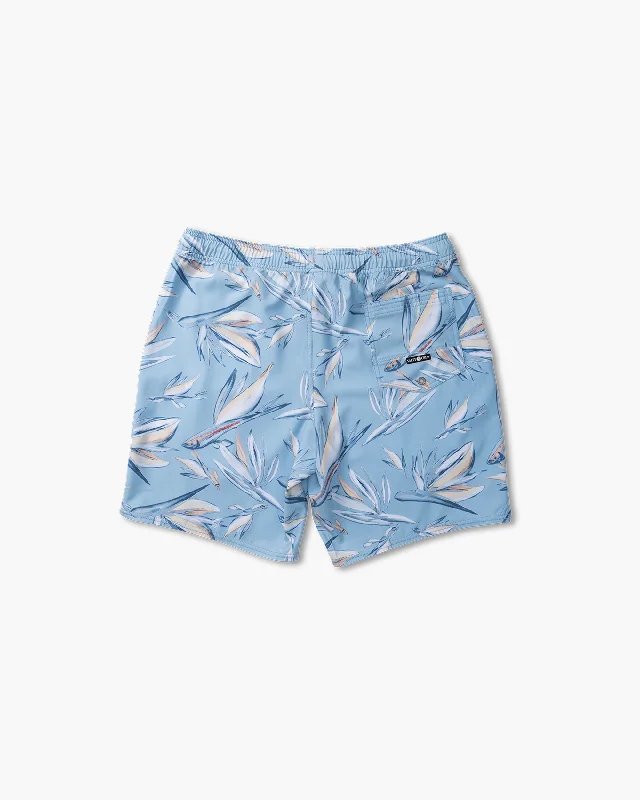 Lowtide Boys Elastic Boardshort - Blue