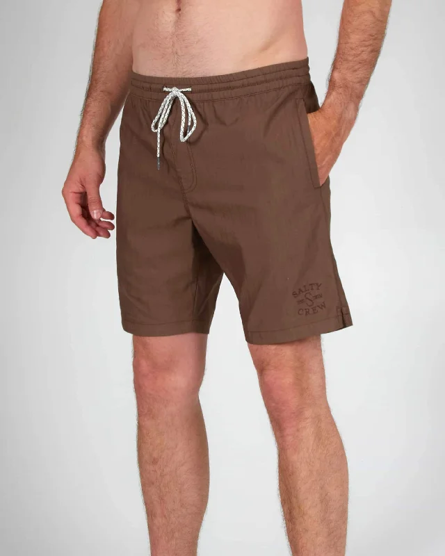 Strands Elastic Shorts - Earth