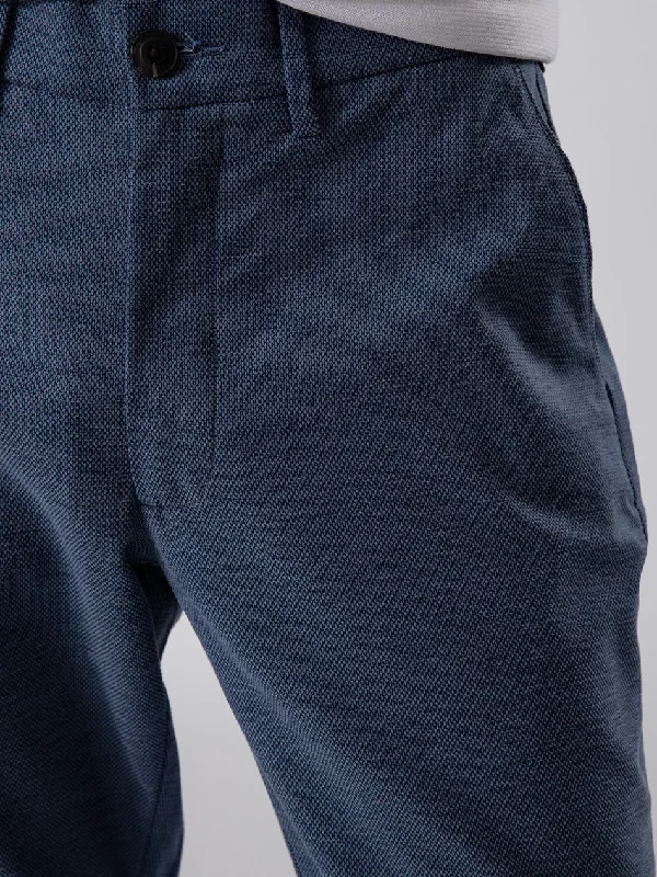 CAROLINA BLUE DOBBY CHINOS