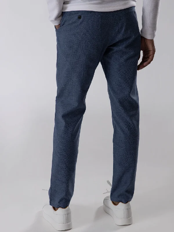 CAROLINA BLUE DOBBY CHINOS